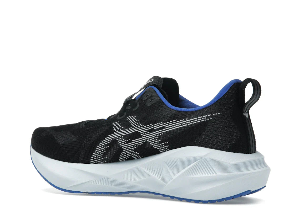 ASICS Novablast 5 Schwarz Weiß Blau