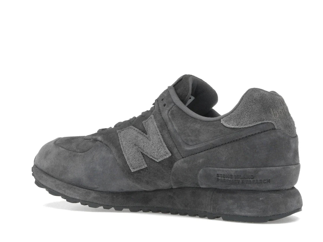 New Balance 574 Legacy Stone Island Ghost Dunkelgrau