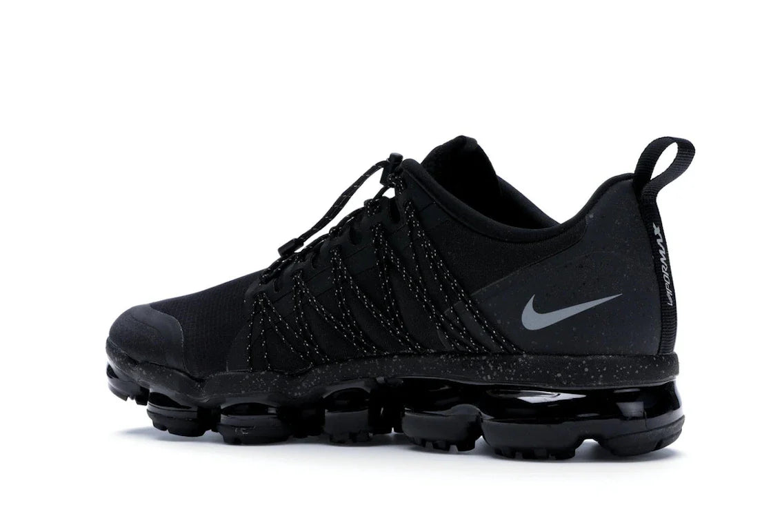 Nike Air VaporMax Run Utility Schwarz Reflektierendes Silber