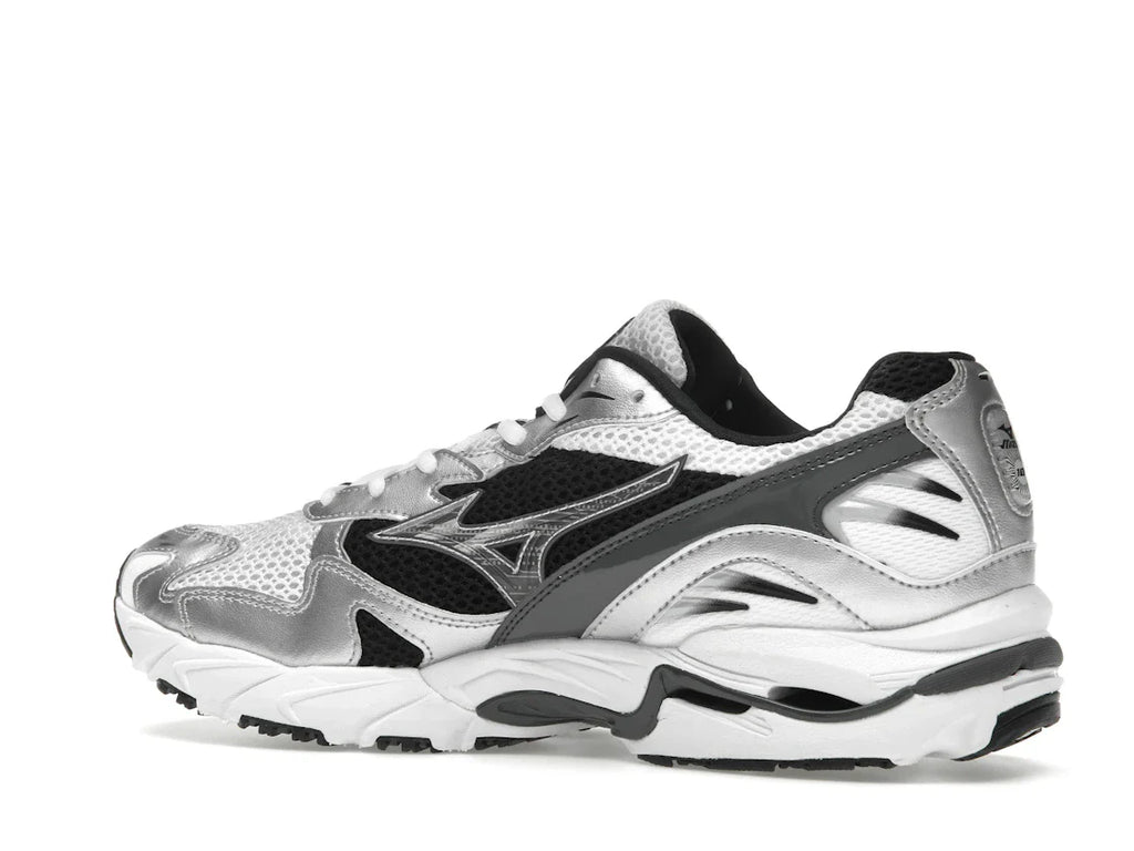 Mizuno Wave Rider 10 Weiß Silber Schwarz