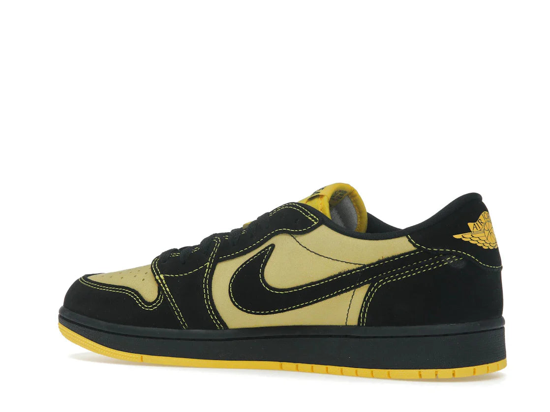 Jordan 1 Retro Low OG Quai 54 Schwarz Tour Gelb Rot