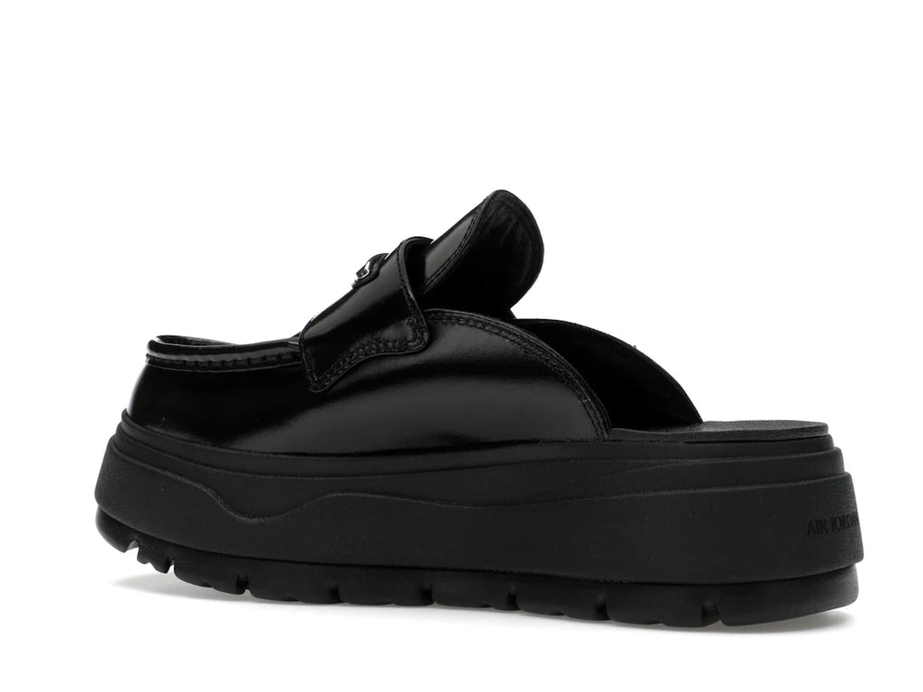 Jordan Mule Schwarz Metallic Silber (Damen)