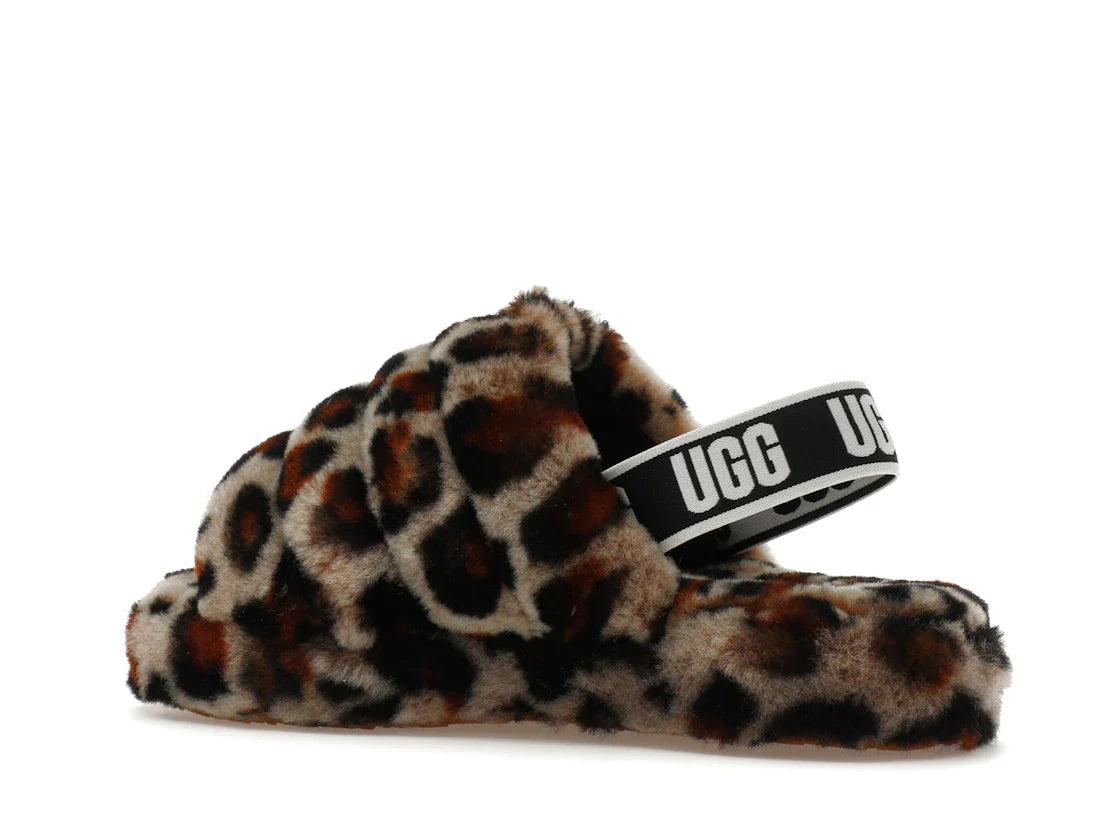 UGG Fluff Yeah Slide Leopard Amphora (Kinder)