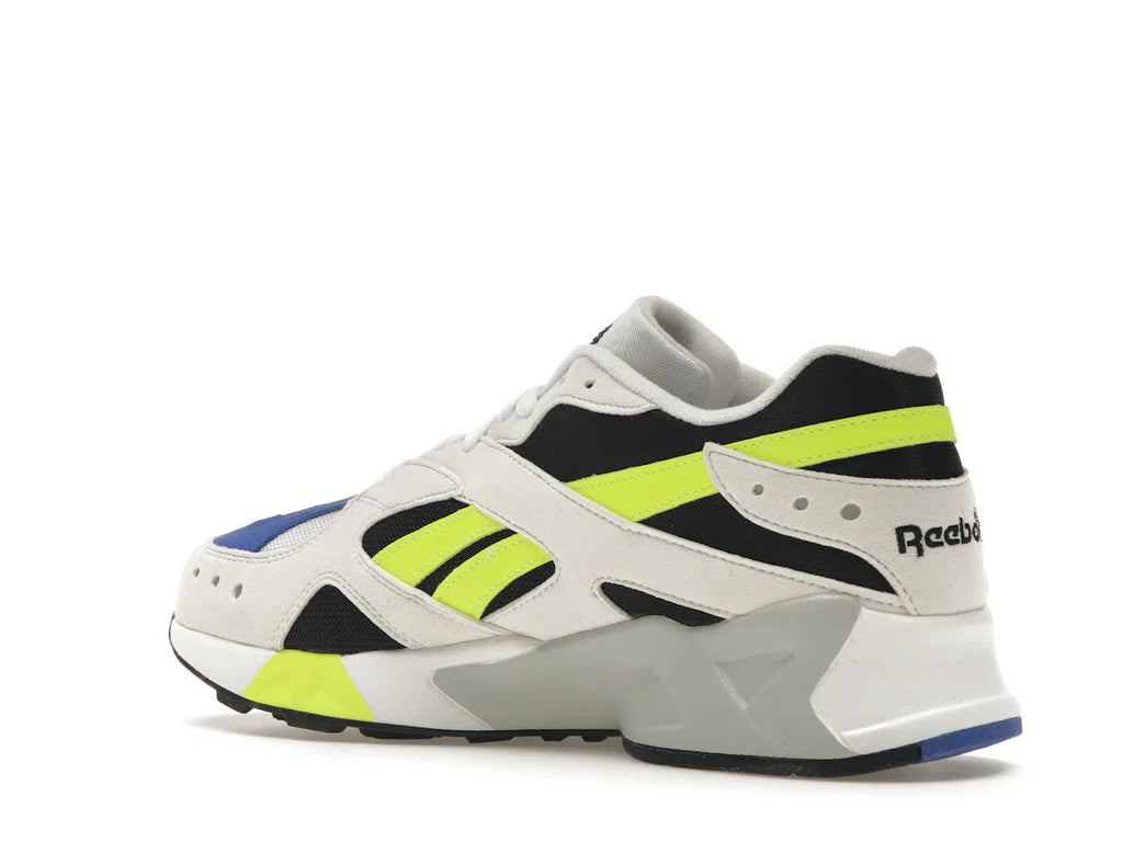 Reebok Aztrek Weiß Schwarz Kobaltgelb