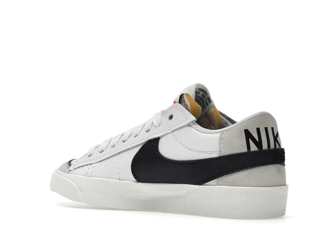 Nike Blazer Low 77 Jumbo Weiß Schwarz Sail (Damen)
