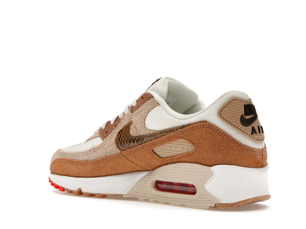 Nike Air Max 90 SE Pale Ivory Snakeskin Swoosh (Damen)