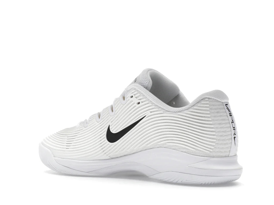 Nike Court Air Zoom Vapor 12 HC Weiß Summit Weiß Schwarz