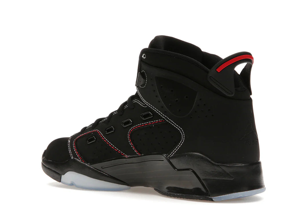 Jordan 6-17-23 Schwarz Weiß Rot Kontrastnähte