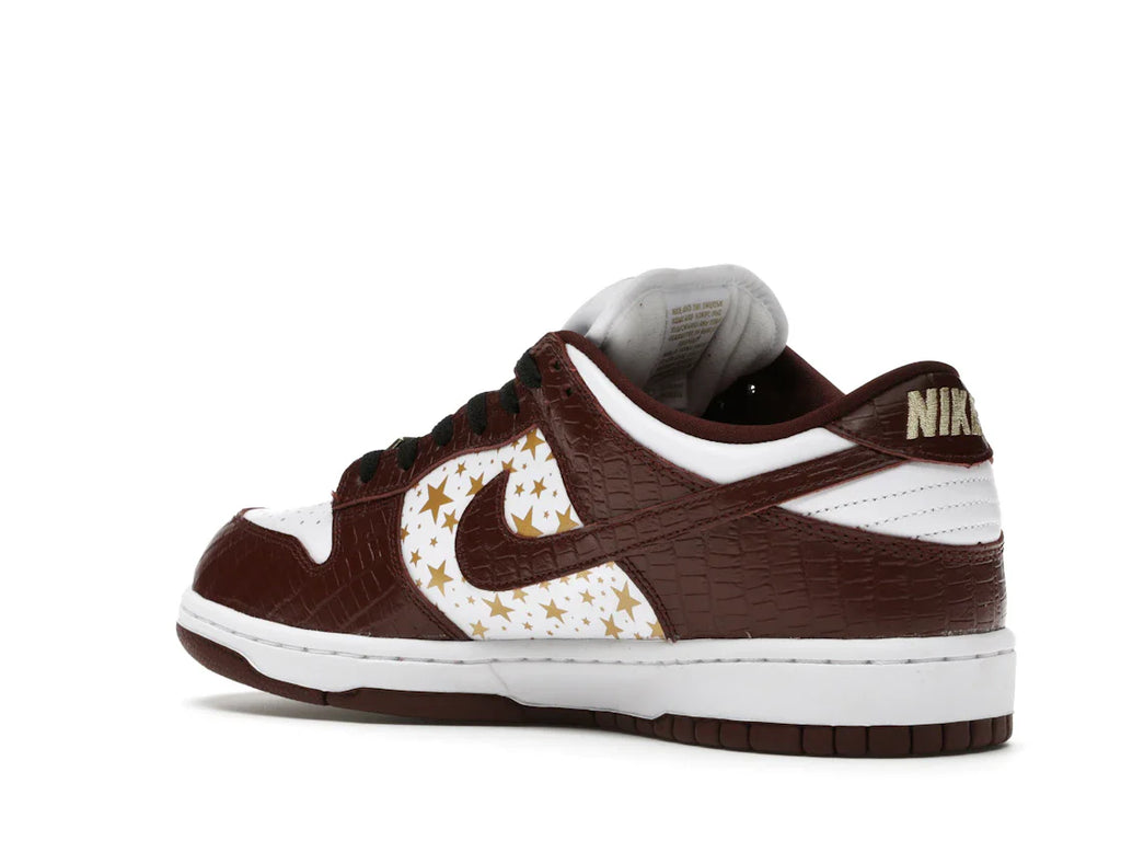 Nike SB Dunk Low Supreme Stars Barkroot Brown (2021)