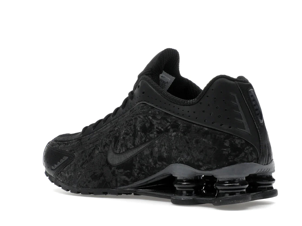 Nike Shox R4 Schwarz mit Blumenmuster (Damen)