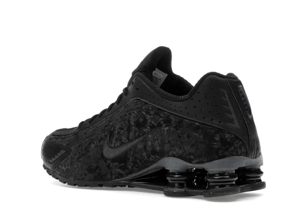 Nike Shox R4 Schwarz mit Blumenmuster (Damen)