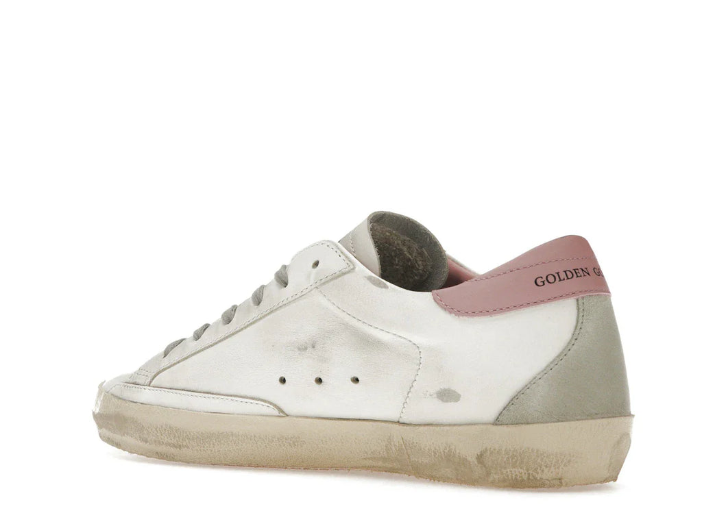 Golden Goose Super-Star Weiß Hellrosa (Damen)