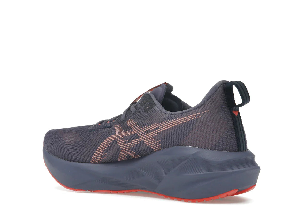 ASICS Novablast 5 Grauviolett Korallenriff