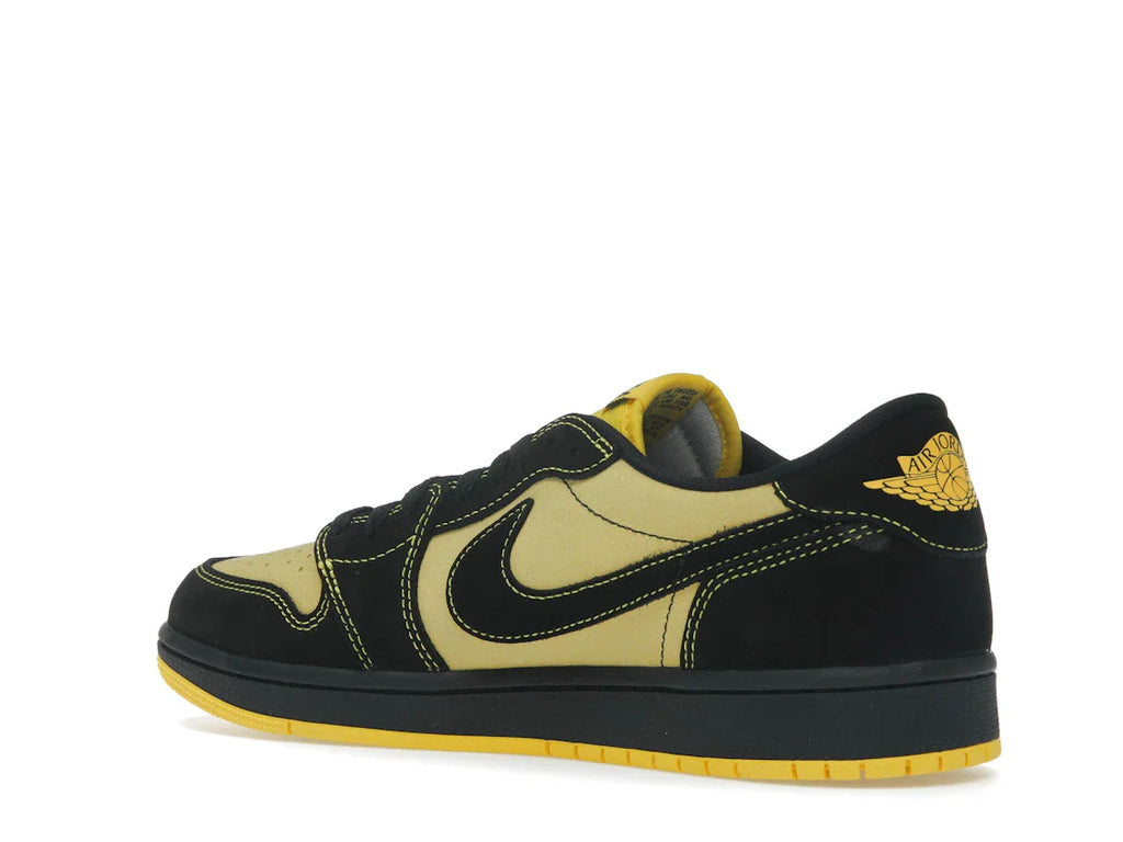 Jordan 1 Retro Low OG Quai 54 Schwarz Tour Gelb Rot