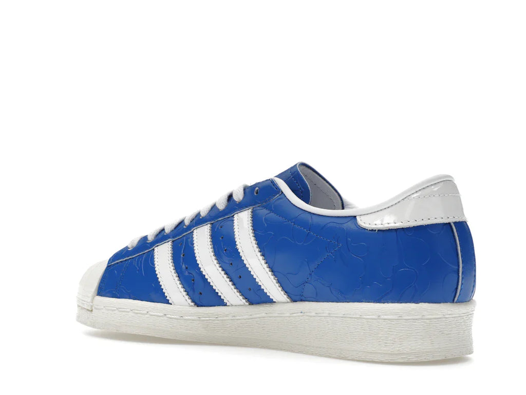 adidas Superstar Vintage Bape Blau Weiß