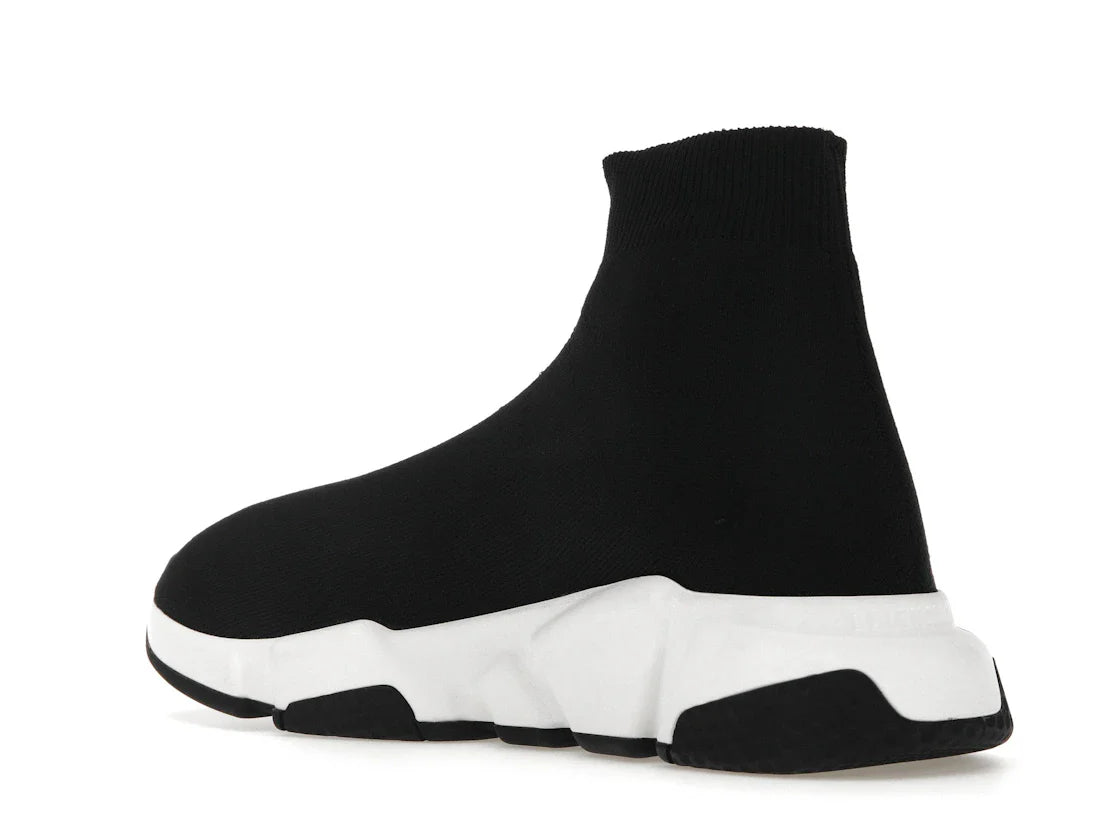 Balenciaga Speed Graffiti Sneaker Weiß Schwarzes Logo (Damen)