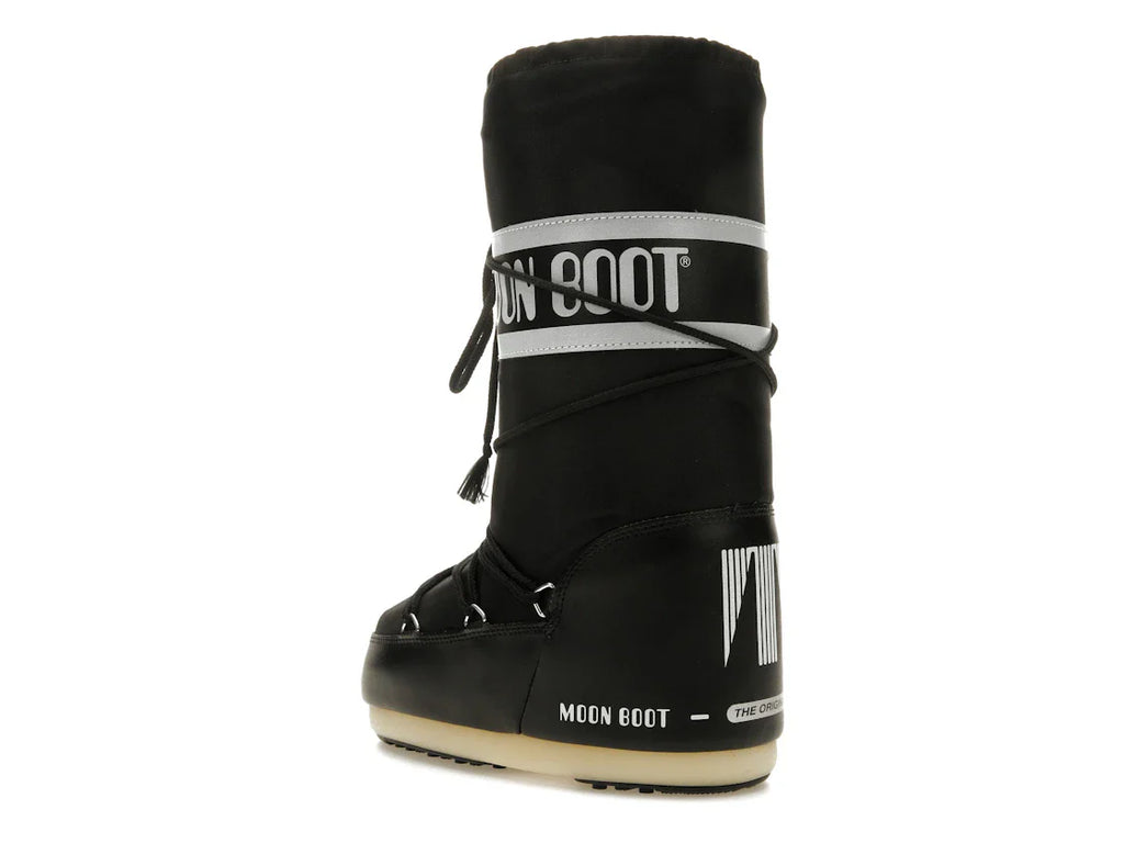 Moon Boot Icon Nylonstiefel Schwarz
