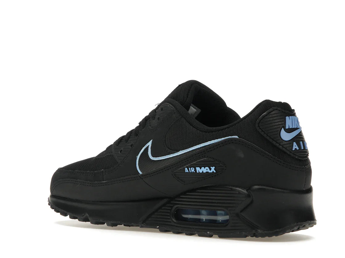 Nike Air Max 90 Schwarz Universitätsblau