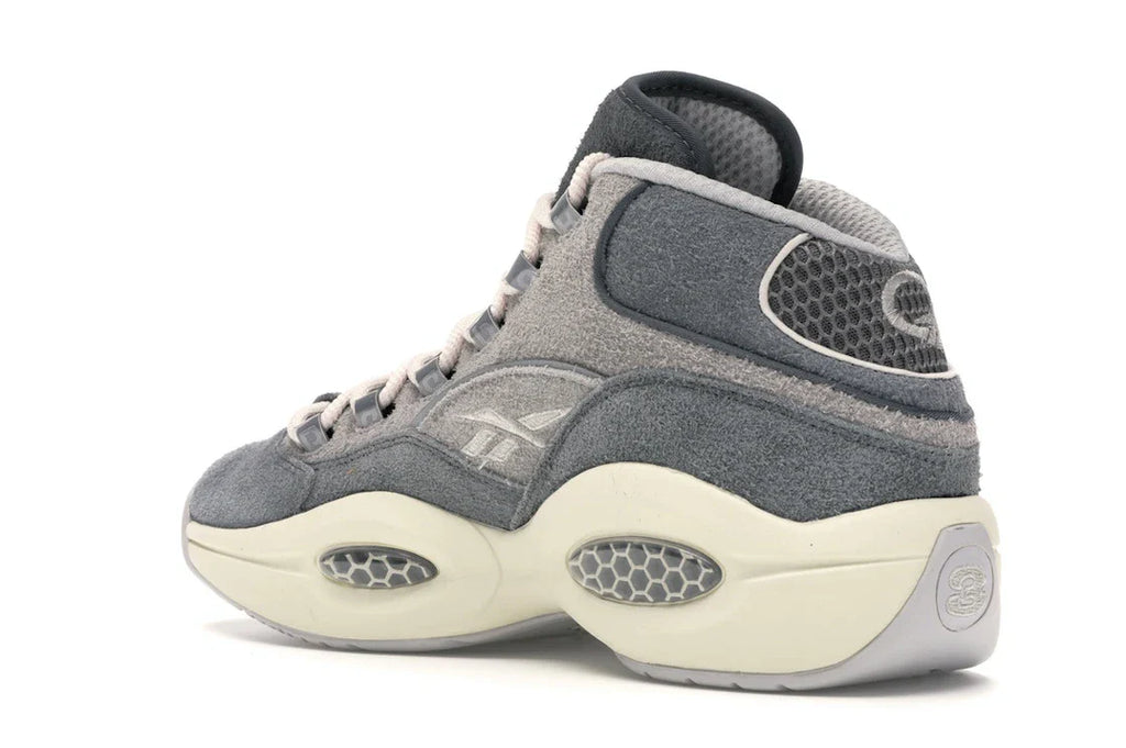 Reebok Question Mid Gray Suede