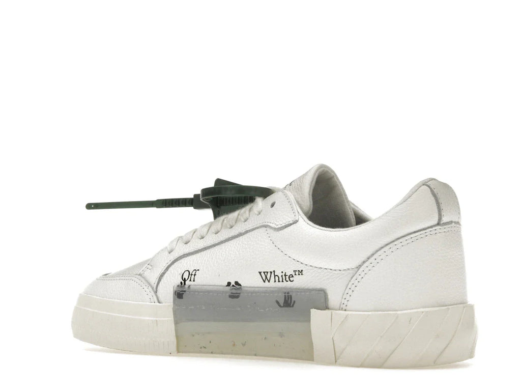 OFF-WHITE Vulc Low Leder Weiß SS22