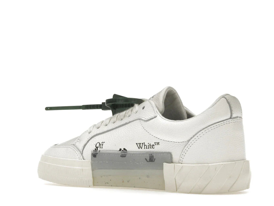 OFF-WHITE Vulc Low Leder Weiß SS22