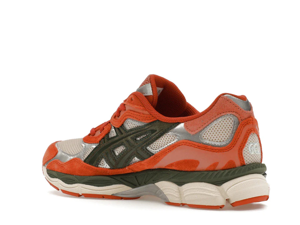 ASICS Gel-NYC Haferflockenwaldgrün Orange