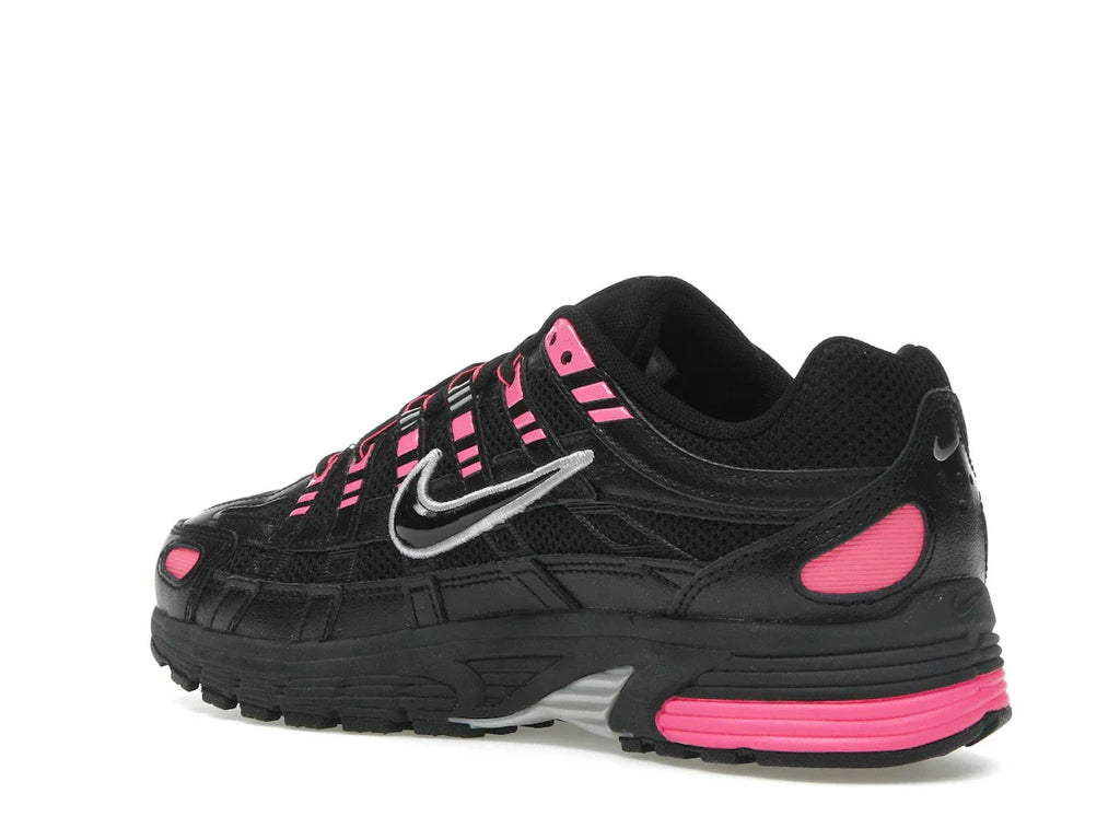 Nike P-6000 Pink Blast Metallic Silver Black
