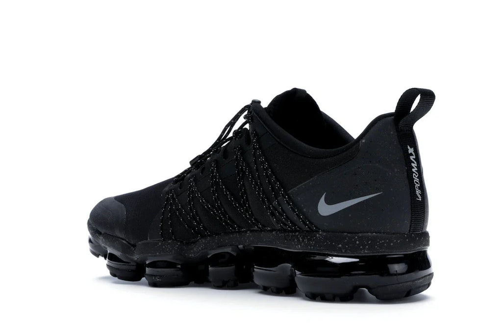 Nike Air VaporMax Run Utility Schwarz Reflektierendes Silber