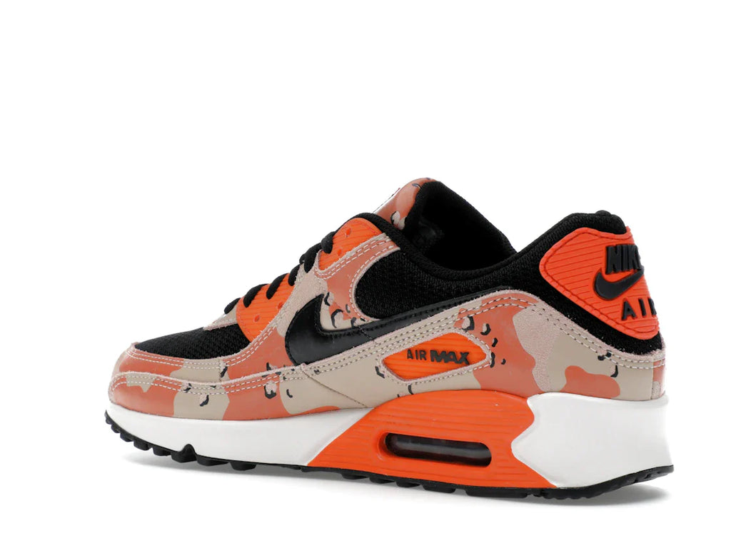 Nike Air Max 90 Premium Bio Beige Safety Orange Camo
