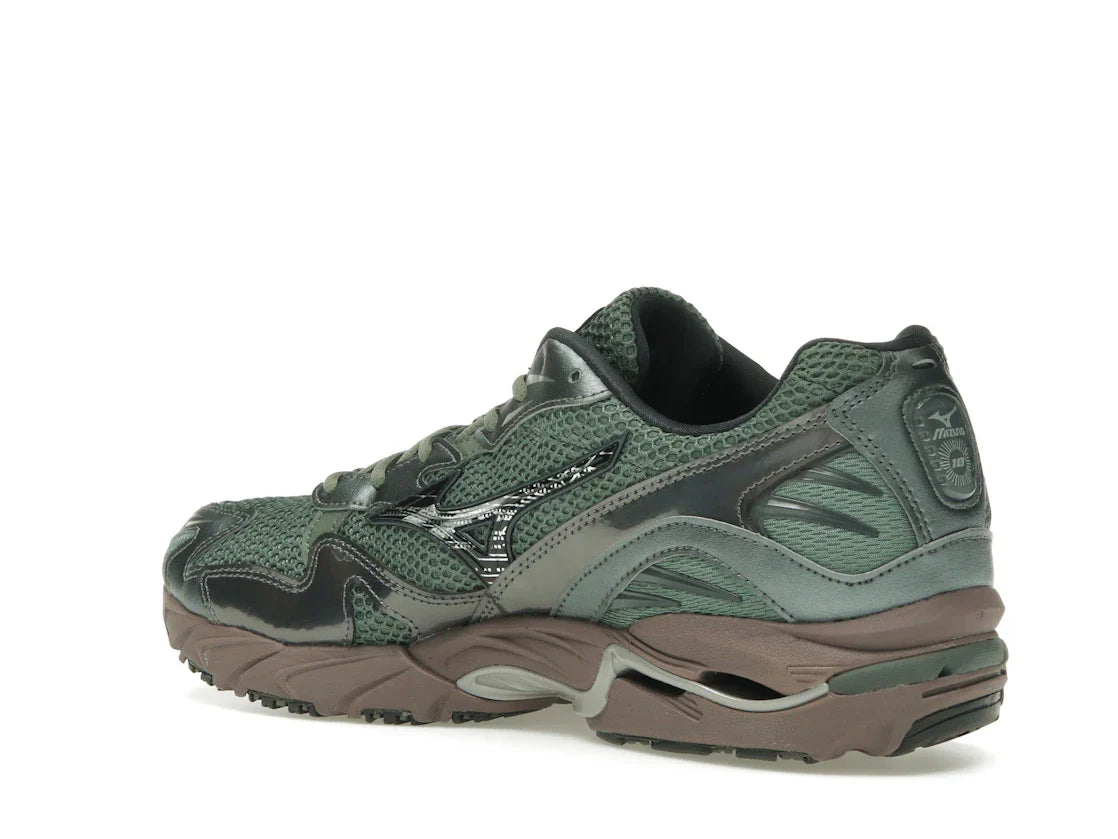 Mizuno Wave Rider 10 Agave Grün Schwarz