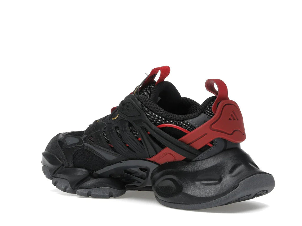adidas XLG Runner Deluxe Schwarz Gold Metallic Rot