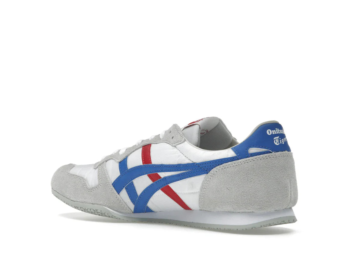 Onitsuka Tiger Serrano Weiß Directoire Blau Rot