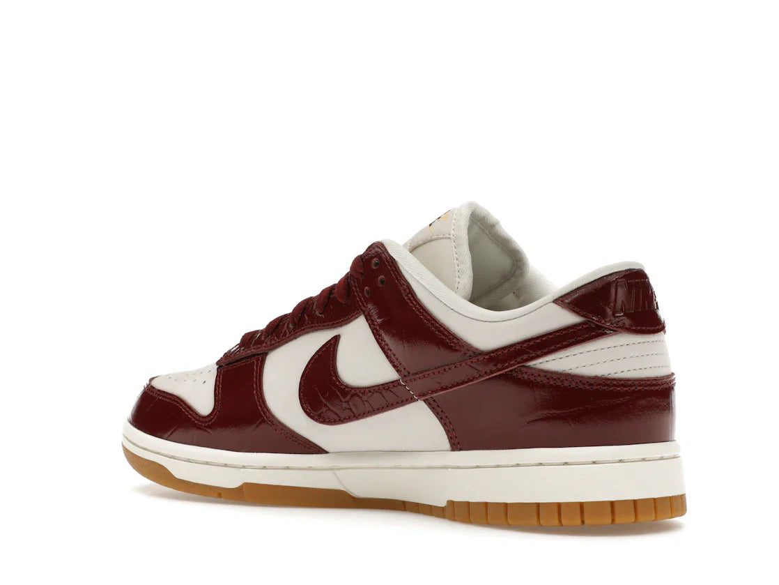 Nike Dunk Low LX Dark Team Red Croc (Damen)