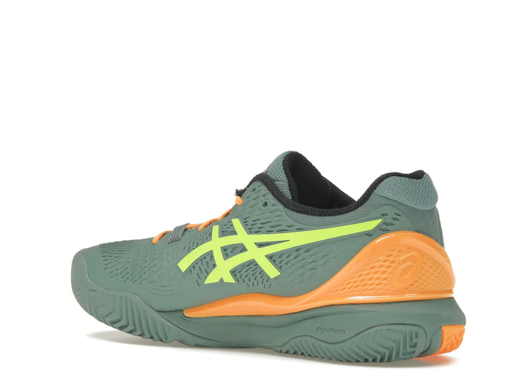 ASICS Gel-Resolution 9 Padel Celadon Sicherheitsgelb
