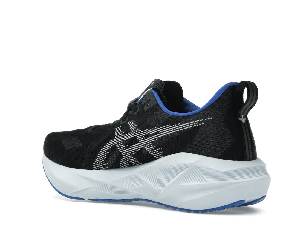 ASICS Novablast 5 Schwarz Weiß Blau