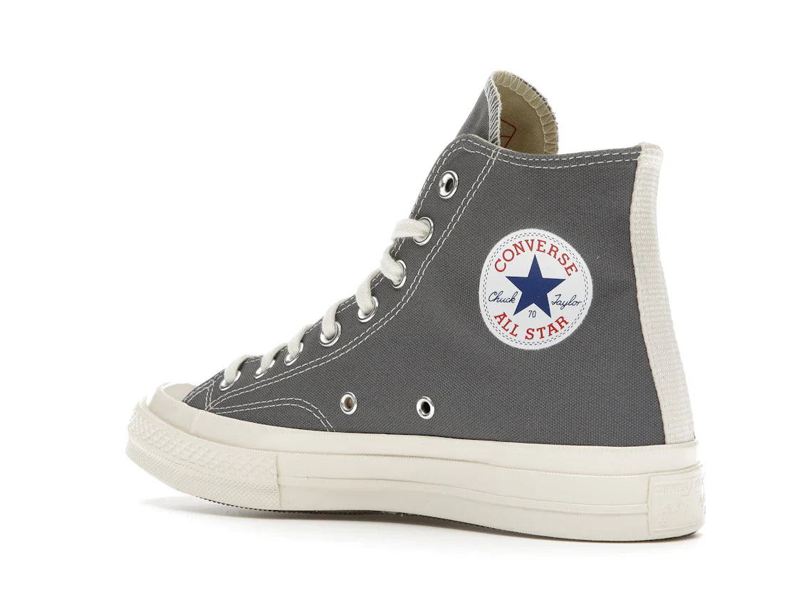 Converse Chuck Taylor All Star 70 Hi Comme des Garcons PLAY Grau