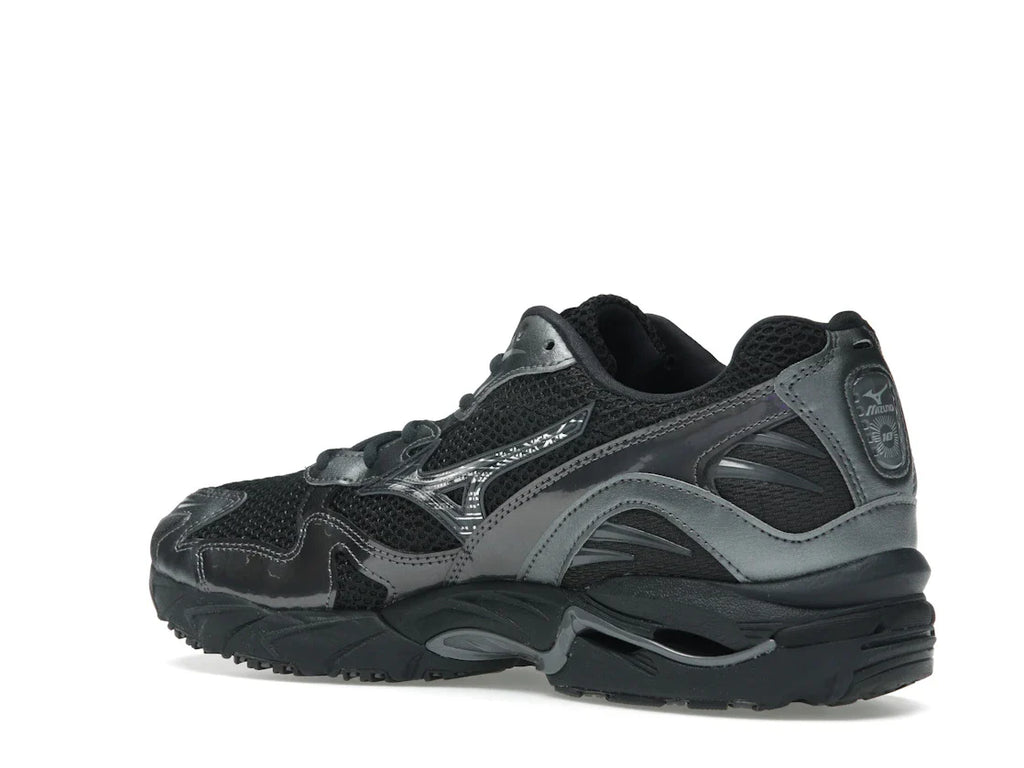 Mizuno Wave Rider 10 Schwarz Sand Metallic Grau
