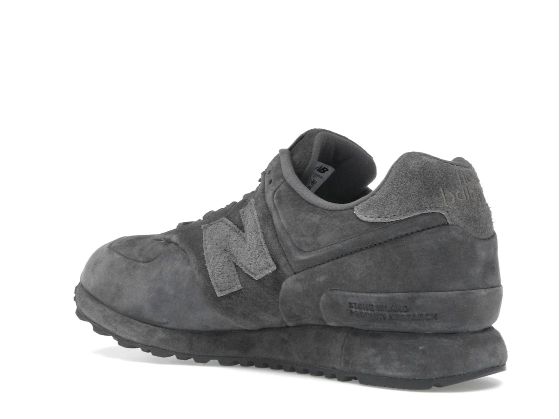 New Balance 574 Legacy Stone Island Ghost Dunkelgrau