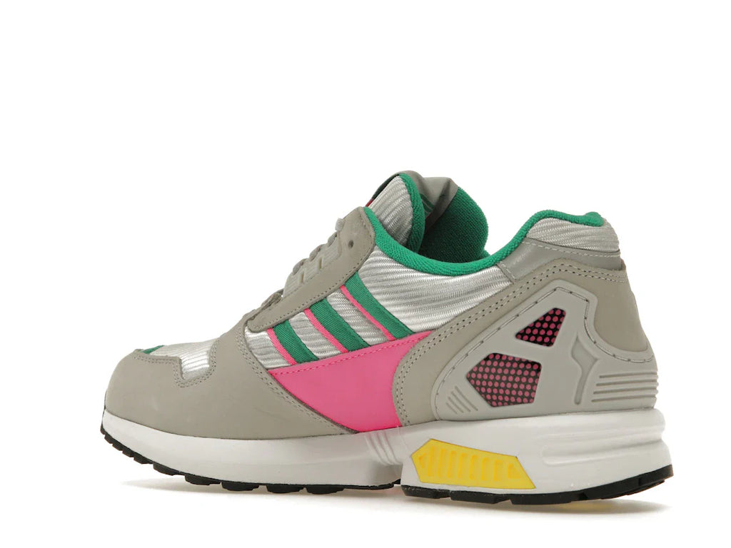 adidas ZX 8000 Grau Court Grün Screaming Pink