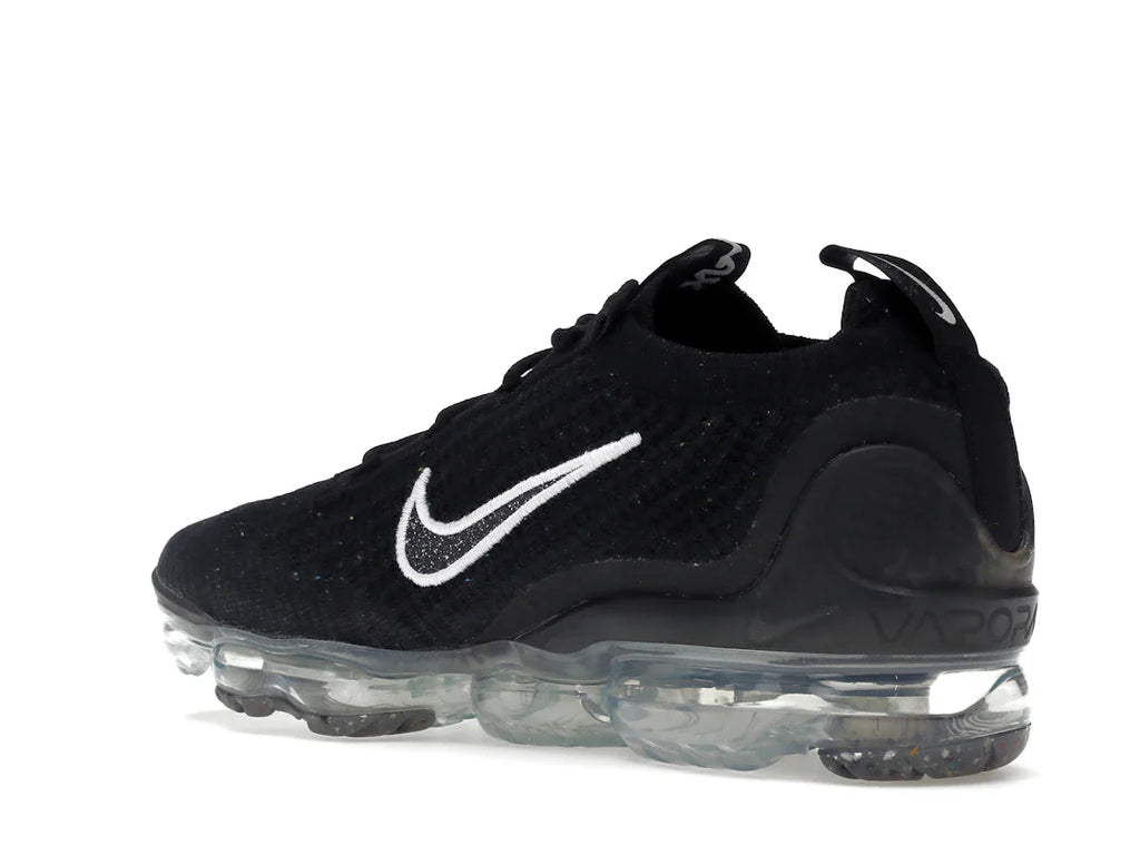 Nike Air VaporMax 2021 FK Schwarz Metallic Silber (Damen)