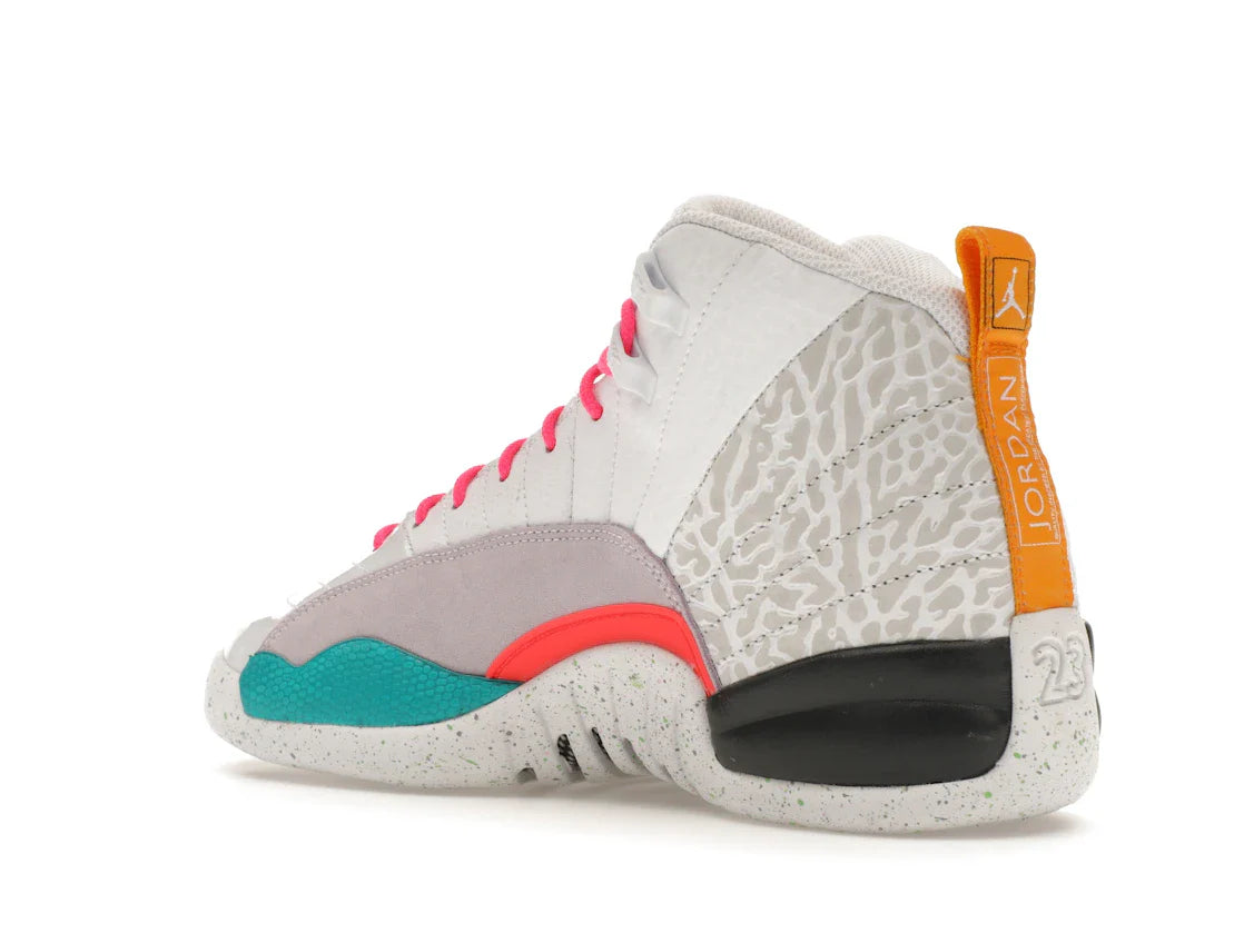 Jordan 12 Retro White Vapor Green (GS)