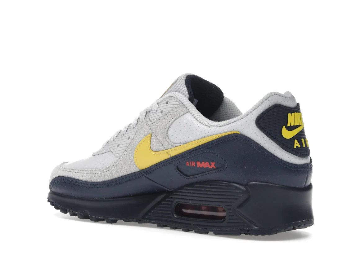 Nike Air Max 90 Neutralgrau Tourgelb