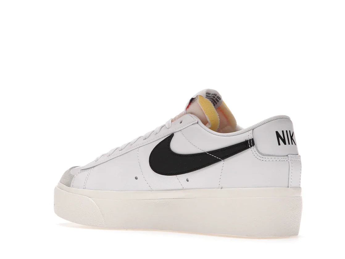 Nike Blazer Low Platform Weiß Schwarz (Damen)