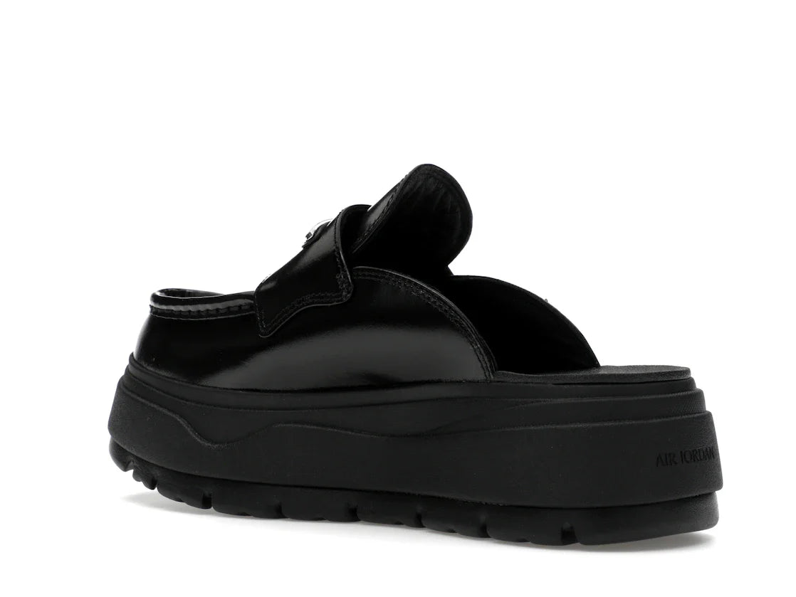Jordan Mule Schwarz Metallic Silber (Damen)