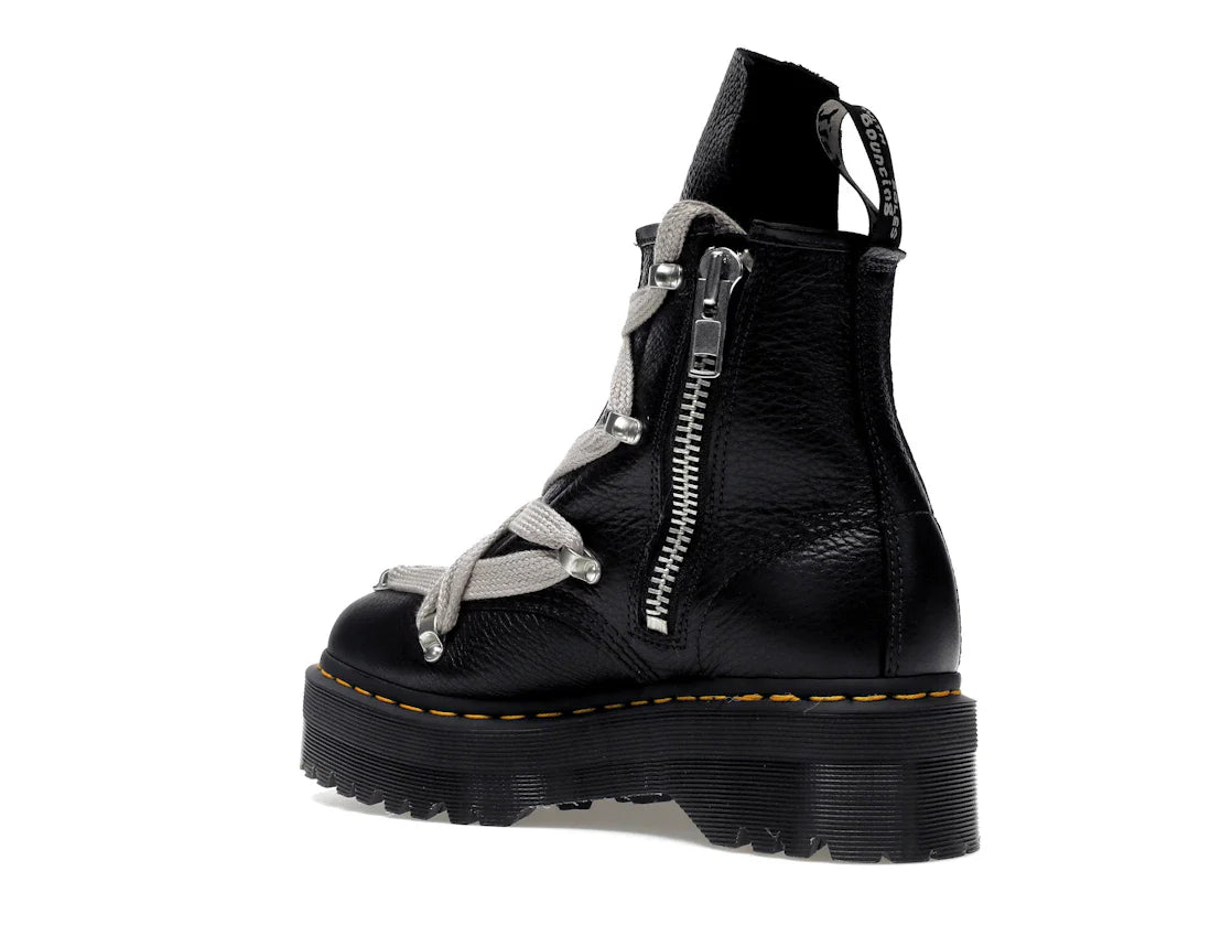 Dr. Martens 1460 Quad Ledersohle Pentagramm Jumbo Schnürstiefel Rick Owens Schwarz