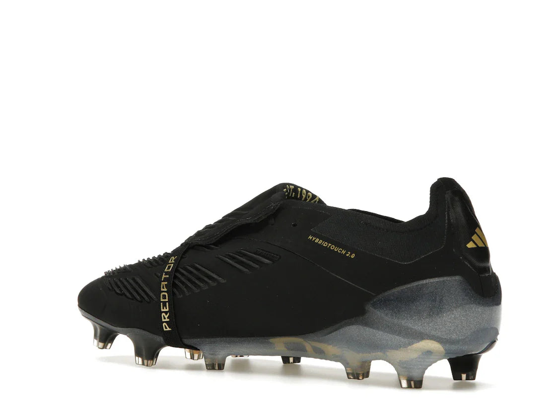 adidas Predator Elite Foldover Tongue FG Core Black Carbon Gold Metallic
