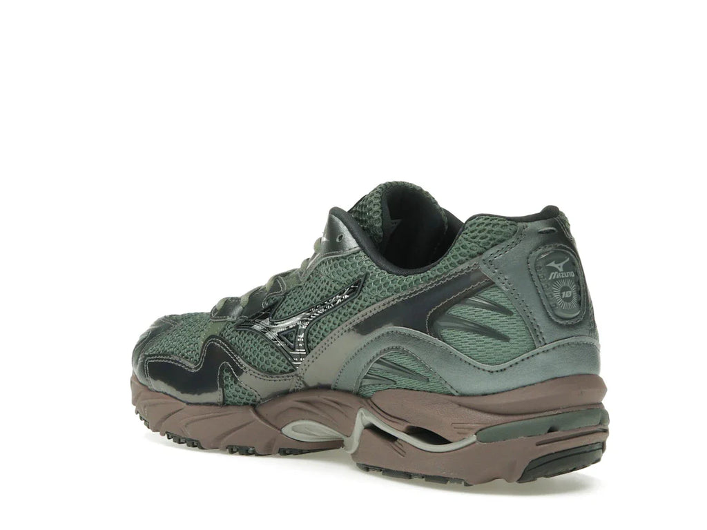 Mizuno Wave Rider 10 Agave Grün Schwarz