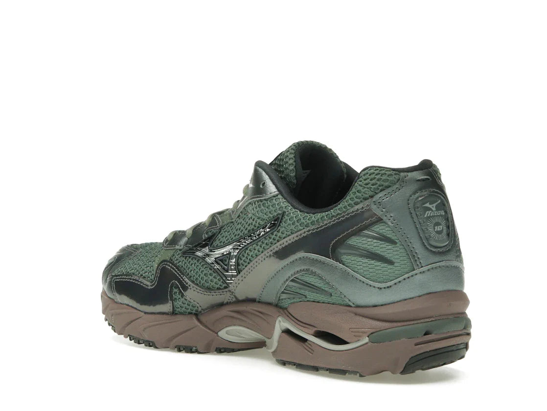 Mizuno Wave Rider 10 Agave Grün Schwarz