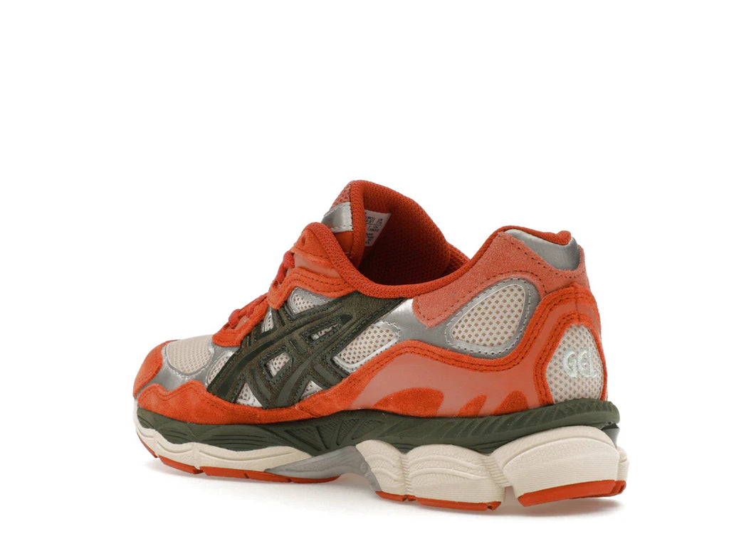 ASICS Gel-NYC Haferflockenwaldgrün Orange