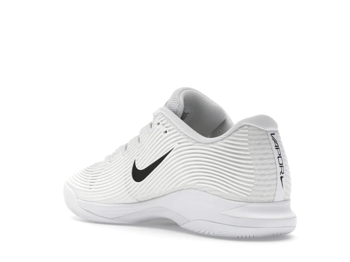 Nike Court Air Zoom Vapor 12 HC Weiß Summit Weiß Schwarz